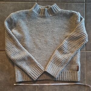 Roots Gray Women's Cowl Neck Sweater